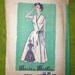 1950s Vintage Sewing Pattern - Wrap Dress - Marian Martin 9019