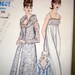 1960s Vintage Vogue Sewing Pattern - Nightgown and Wide-Away Collar Robe - Empress- Vogue 6430 - UNCUT FF