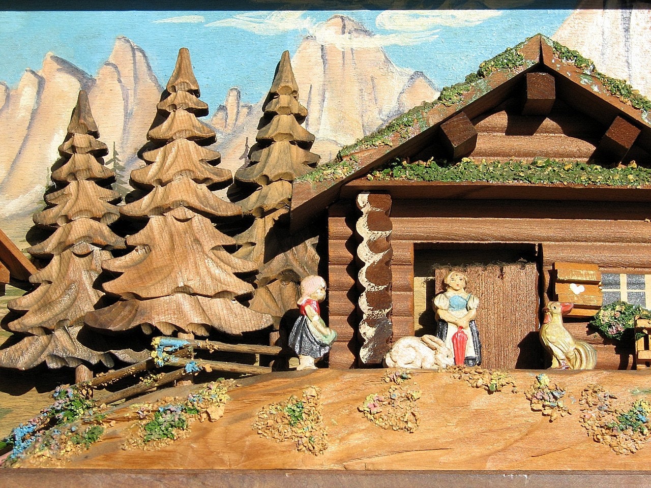 Mountain Scene Diorama