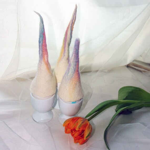 Felt Egg Warmers Spring bells Egg Cozy Pastel Egg Warmers