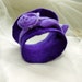Hand felted cuff- Purple Symphony- bracelet 2in1- free shipping