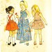 vintage 1970s childs dress / jumper pattern--simplicity 6421 size 5