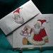 NOTECARDS--Santa with Gift Bag