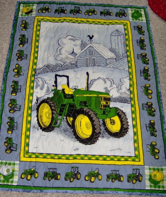 john-deere-panel-quilt-finished-with-tractors-quilted-on