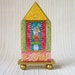polymer clay shrine - Home Sweet Home