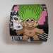 70's Flashback Troll Peace Signs Decoupage Cuff Bracelet