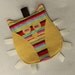 Owl Taggie Sensory Toy - Sunny Stripes