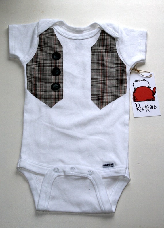 Baby Boy Vest Onesie 9 months