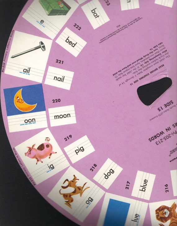 Vintage 1960's Educational Learning Aid World Book