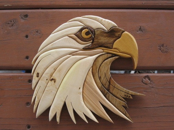 Bald Eagle Wood Carving Pattern