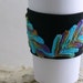 On Sale Marked Down 50% Crochet Cup Cozy Irish Lace Appliques Peacock
