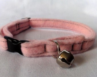 Fleece Cat Collar Super soft and comfortable Collar for your kitty - many colors to choose from