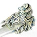 Octopus Chillum Large Thick fumed Color Changing Hand Blown Glass