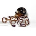 Octopus Chillum Medium Hand Blown Glass