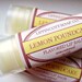 Lemon Poundcake Lip Balm - Lemon Lip Balm Tube - Unsweetened