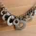 Statement Necklace Charm Chain Hardware Jewelry Industrial Washers