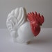 Vintage Avon Cute and Kitschy Milk Glass Rooster