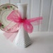 Vintage EO Brody English Hobnail Bud Vase