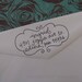 Ingrid Address Stamp (Red Rubber on Wood Block)