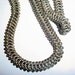 big chain - heavy 10 mm - gold and silver colors from brass and stainless steel