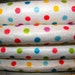 Multicolor Polka Dots Felt Sheet Adorable