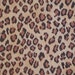 Felt Sheets Brown Leopard