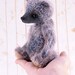 Hexley, a OOAK Jointed Mohair Artist Bear.