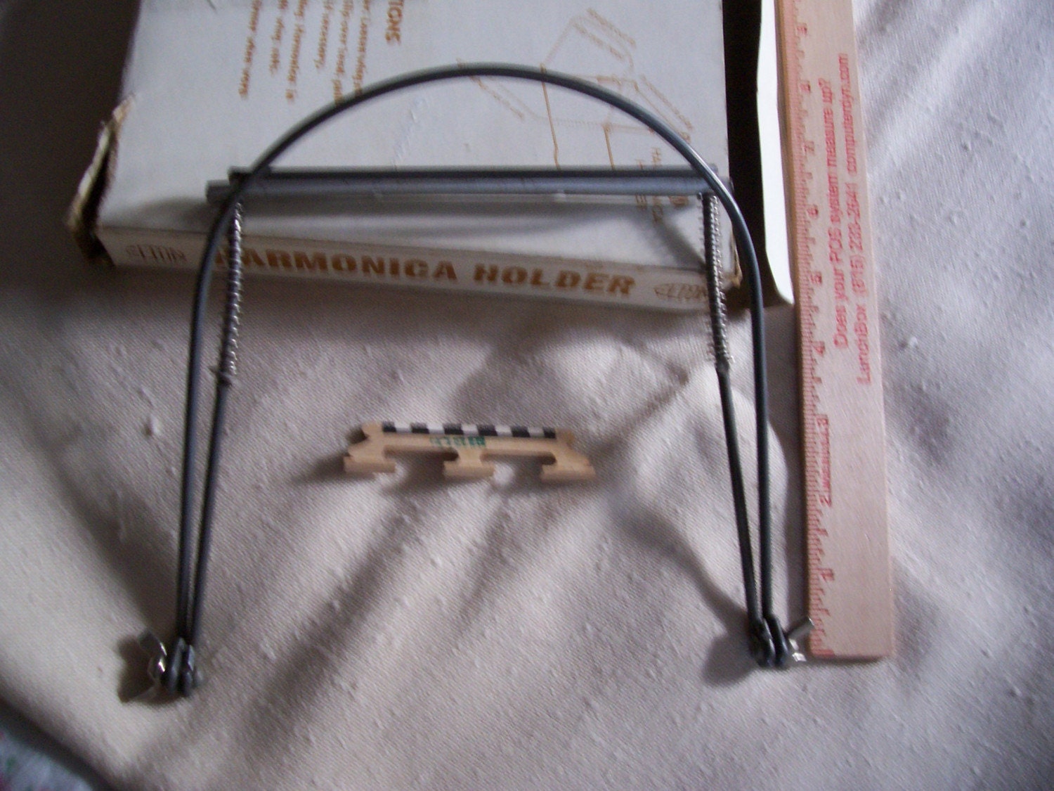 Vintage July 25 1967 Old Harmonica holder by ELTON