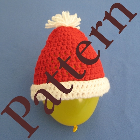 toddler hat pattern for crochet santa Santa Etsy by Pattern Huggermugger Hat Sizes Five on Crochet