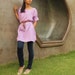 SALE...Vacation Day dream...Oversize soft purple tunic (M-XL)
