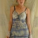 Falon Slip Dress... size Medium... Eco Friendly Recycled Tie Dye Bridesmaid