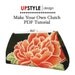 NEW - PDF Tutorial for Open Channel Clutch Frame - As Seen on the Martha Stewart Show