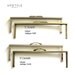 Metal Purse Frames - Variety Set of FOUR 8" Open Channel Frames - Ships from the USA