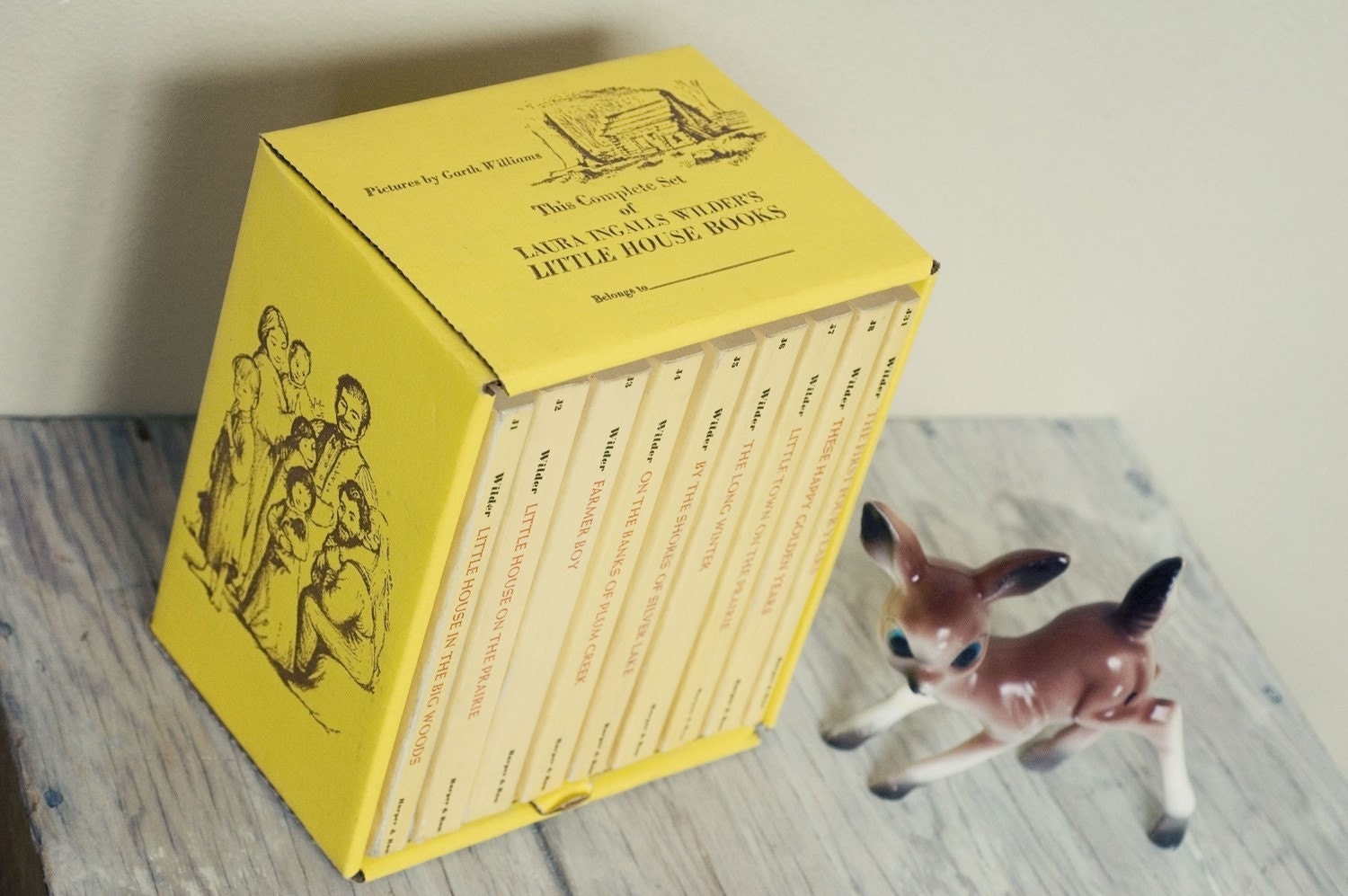 Vintage Little House on the Prairie Box Set Paperback 1971