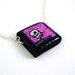 Hot Pink Skull Necklace