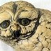 2 Vintage 1970's Owls - Plaster, Hand Painted Wall Hangings