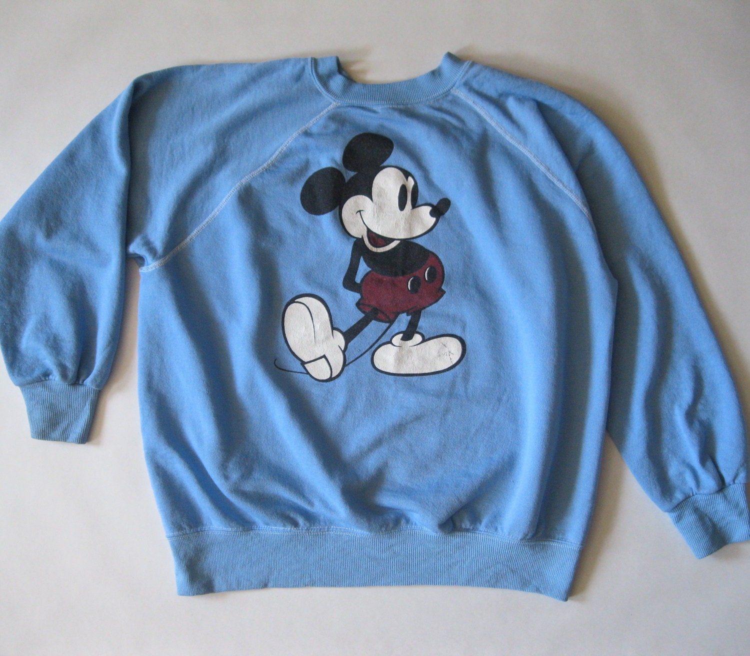 mickey mouse sweatshirt blue