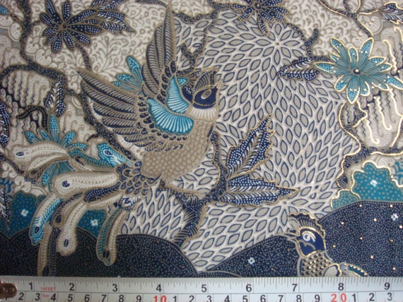 Batik Burung Cenderawasih Phoenixes 2 5 yards