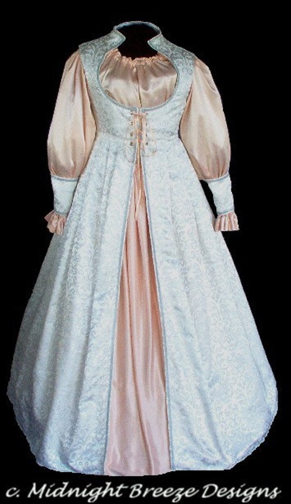 MADE TO ORDER Renaissance / Victorian / Steampunk Wedding Bridal Dress ...