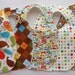Baby Boy Gift Set - 5 Bibs with snap closures and minky backing (see shop annc. for free shipping offer)
