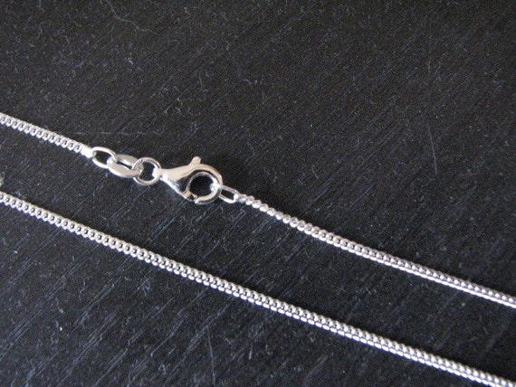 36 inch Sterling Silver 2mm Curb Chain Necklace by UniversalAge