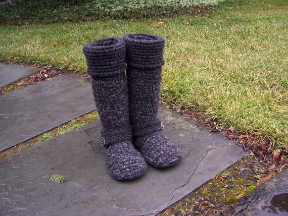 alpaca biker boots