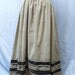 Edwardian work skirt, itchy wool, holes, perfect.