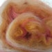 Tawny - 1.25 oz. drum carded batt - wool / bamboo / tussah silk
