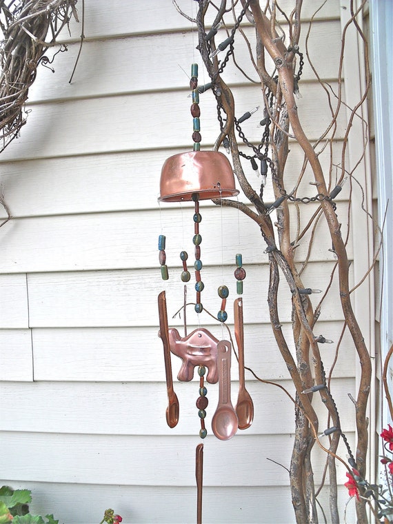 WIND CHIMES WindChimes REcYcLeD Repurposed UPcycLed from