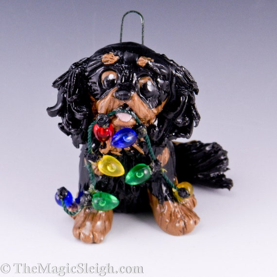 cavalier king charles spaniel christmas ornament by cavalier king charles spaniel christmas ornament by
