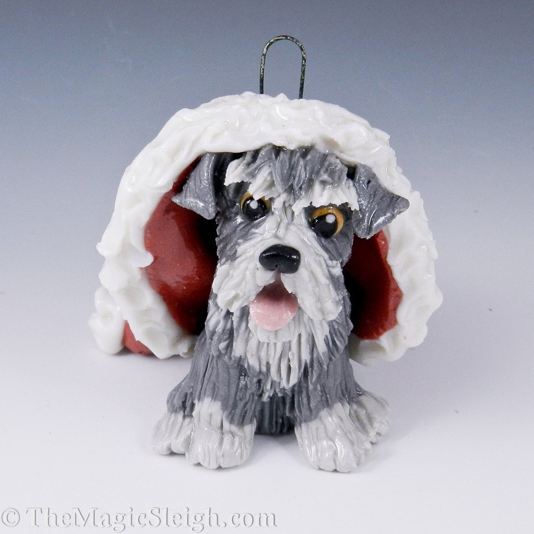 schnauzer garden ornament