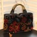 Gorgeous Cara 1950s Cut Velvet Tapestry Handbag