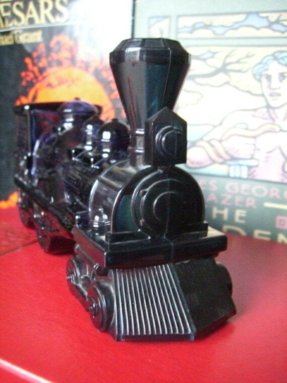 SALE Vintage Avon Cologne Bottle Train