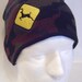 Camouflage Deer Crossing Sign Beanie/Skullcap Hat